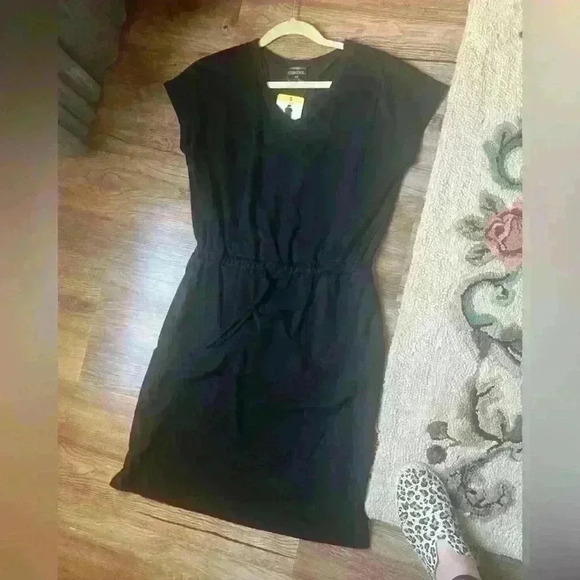 32 degees Cool ladies black drawstring dress Small NWT - Picture 3 of 10